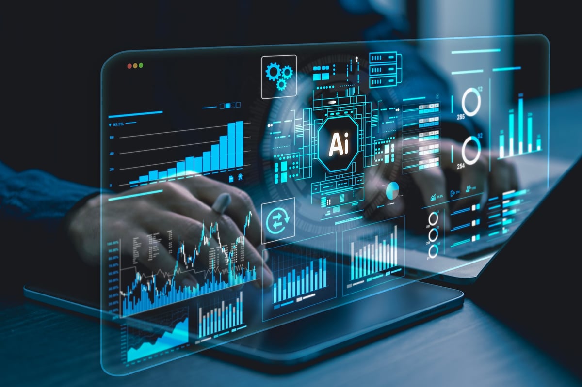 Dashboard de análisis financiero con datos en tiempo real